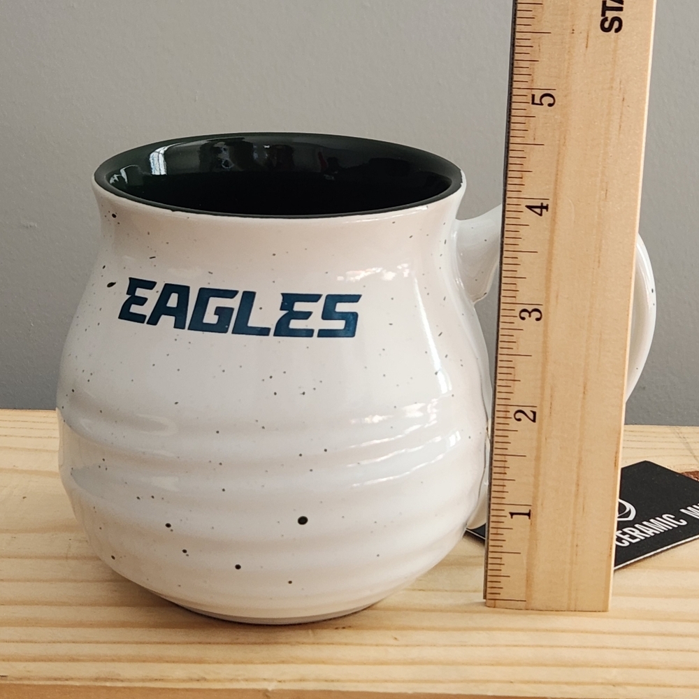 Philadelphia Eagles Football Double-sided Textured Speckled Mug - Picture 10 of 14